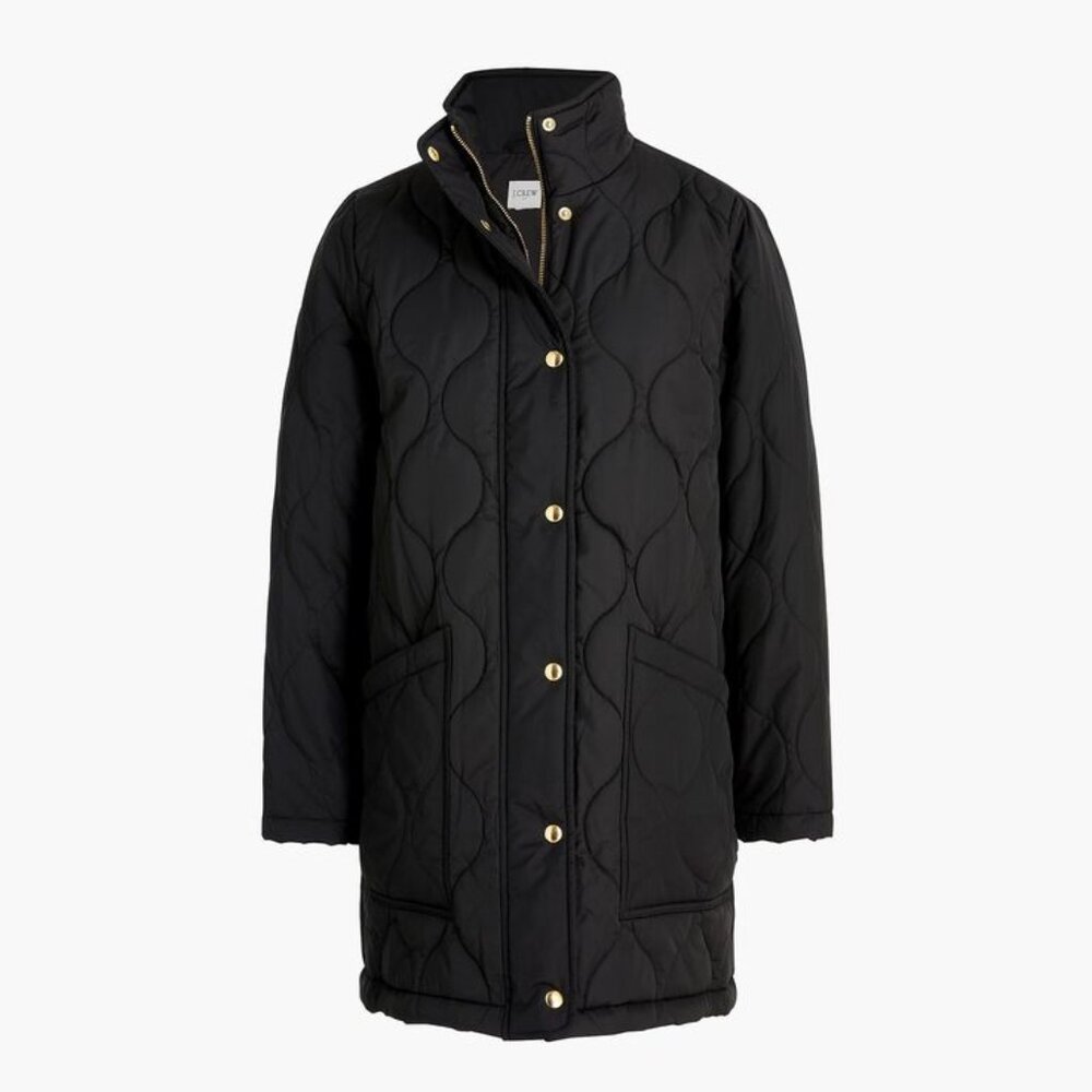 J. Crew Factory City Puffer Coat, Size M